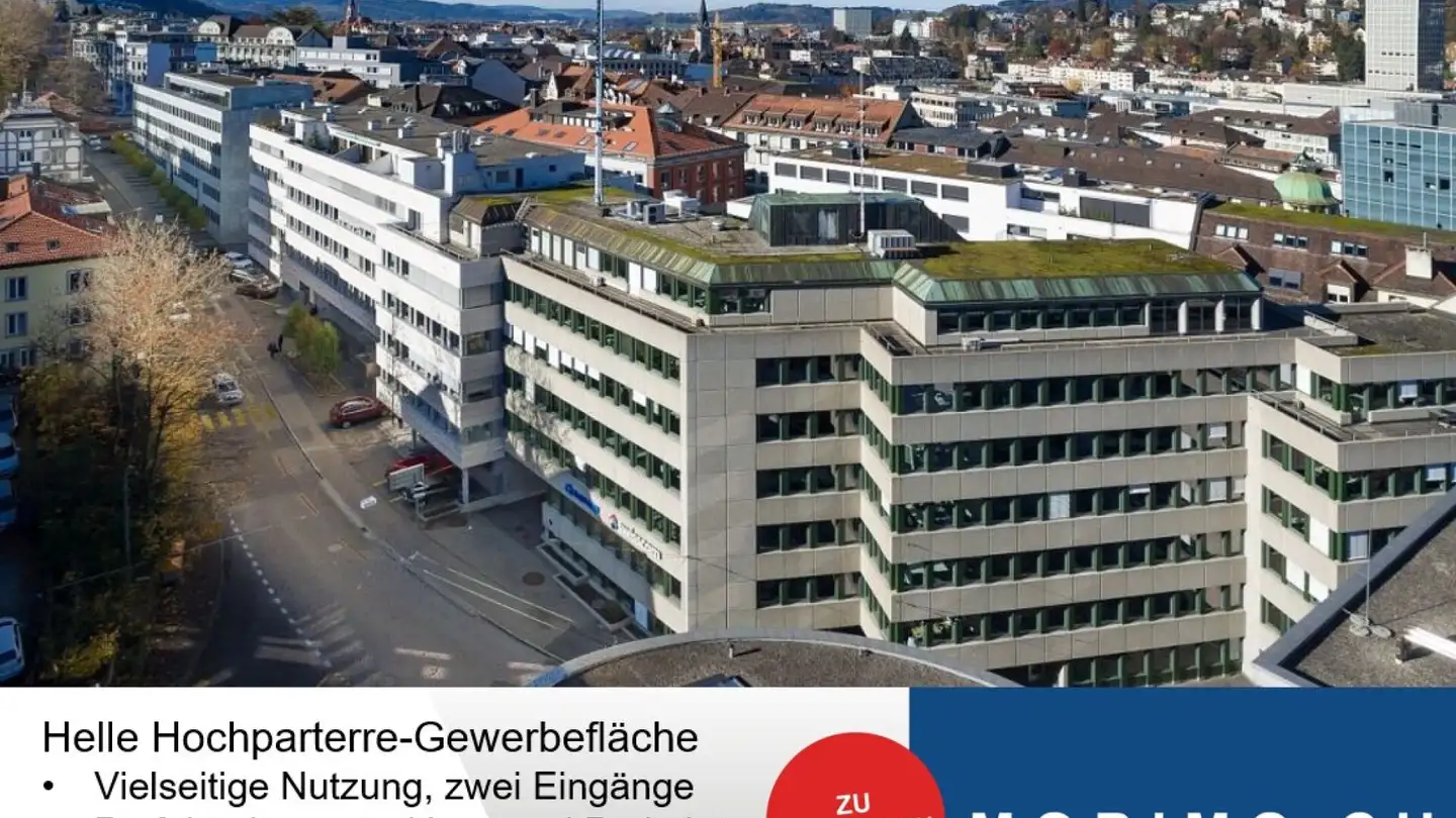 Gewerbe mieten - Schochengasse 6, 9000 St. Gallen