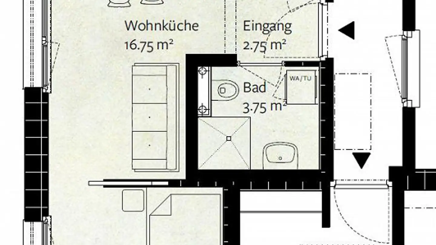 Wohnung mieten - Werkstrasse 3a, 9464 Rüthi (Rheintal)
