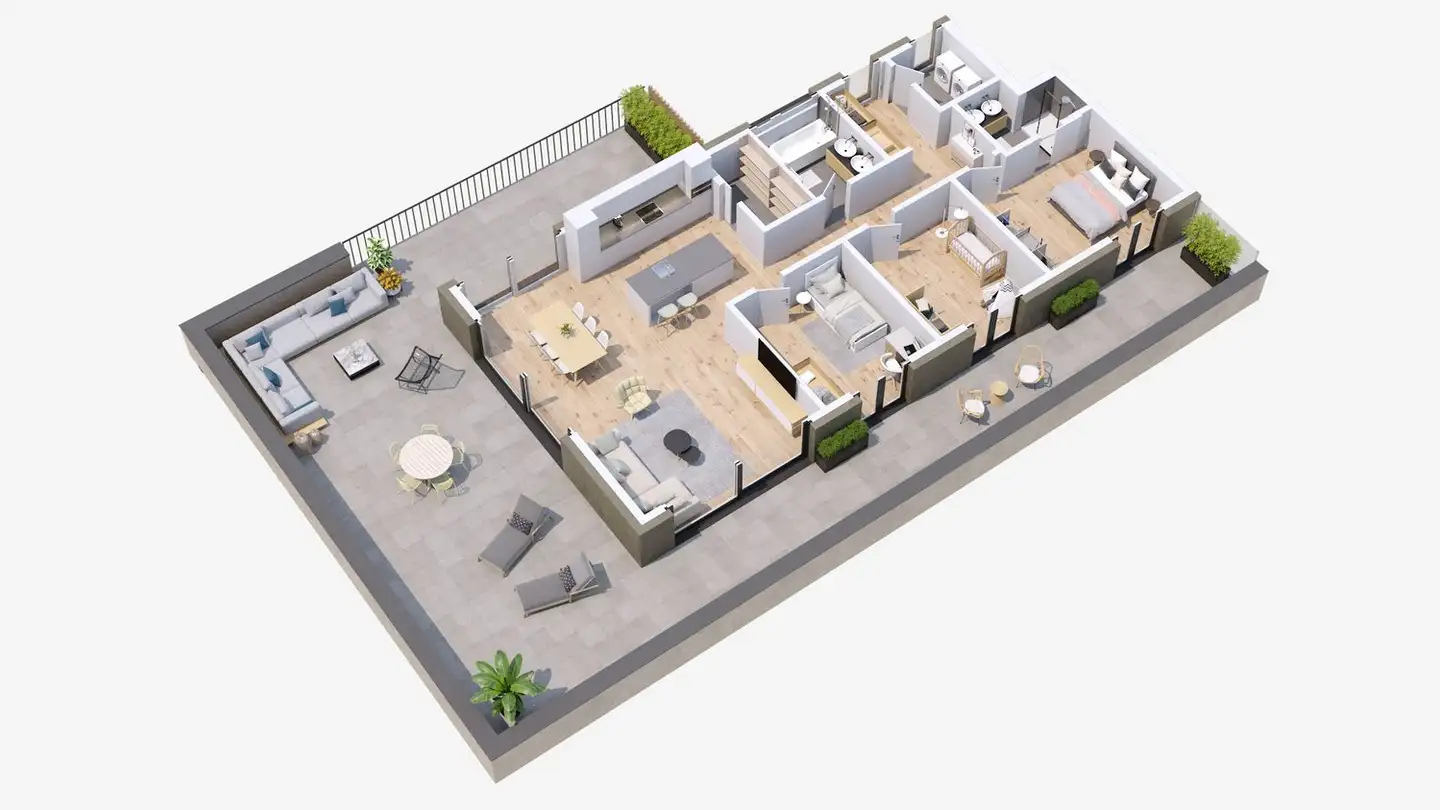 Appartement à louer - Route De Courtételle 13, 2802 Develier - Photo 3