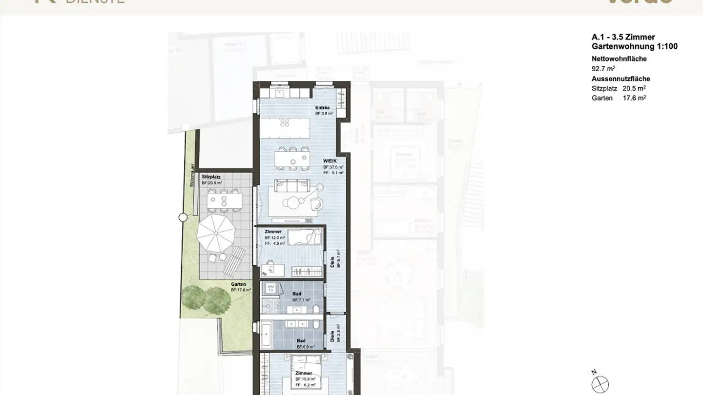 Wohnung kaufen - Rosengartenstrasse, 9214 Kradolf - Foto 2