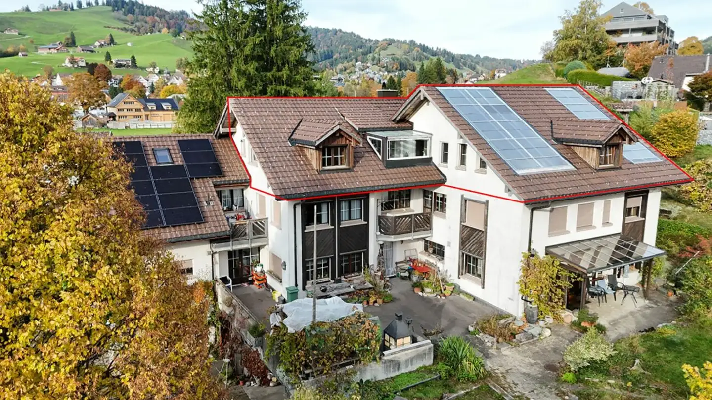 Attic flat for rent - Zwislenstrasse 9, 9056 Gais