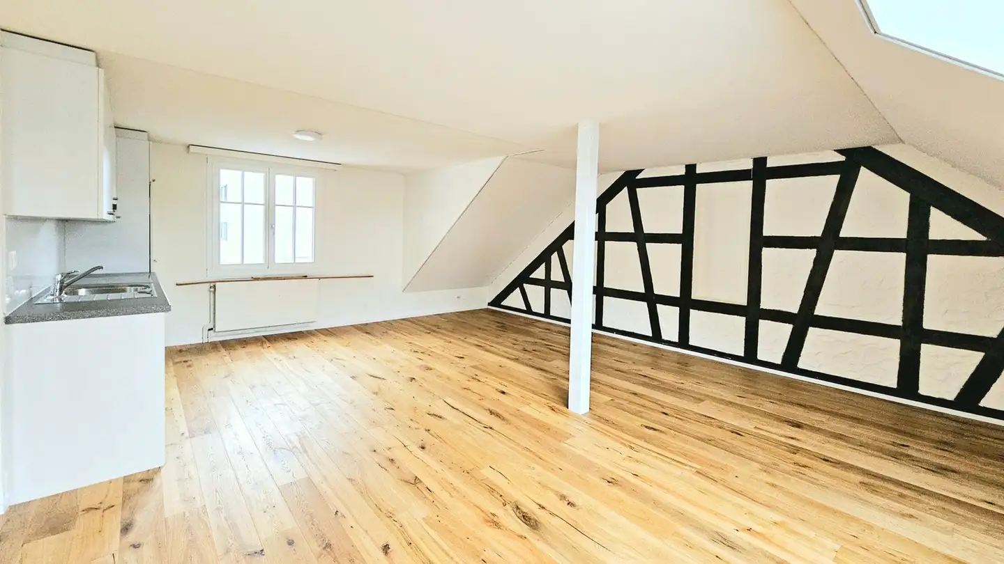 Attic flat for rent - Linsebühlstrasse 18, 9000 St. Gallen
