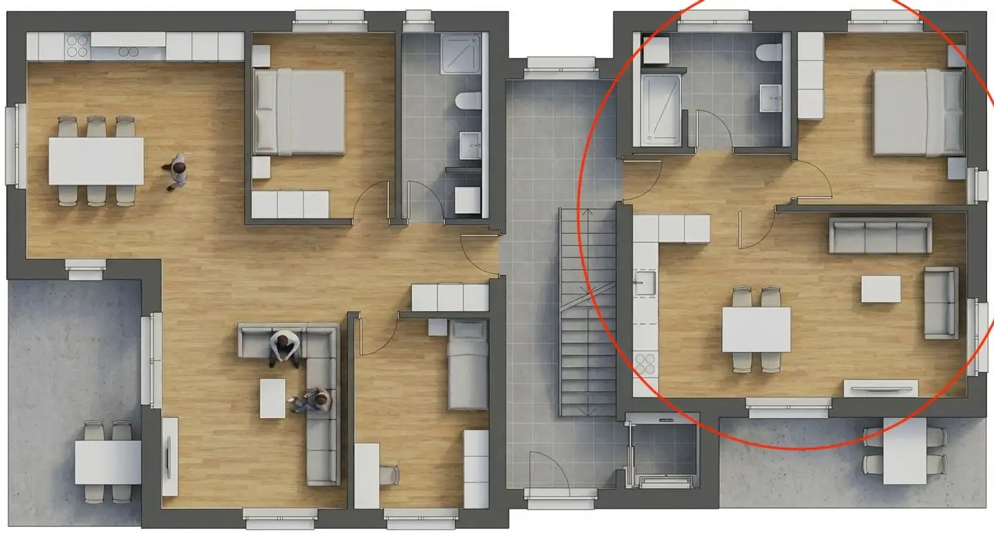 Appartement en terrasse à vendre - Untere Zellstrasse 9, 3970 Salgesch