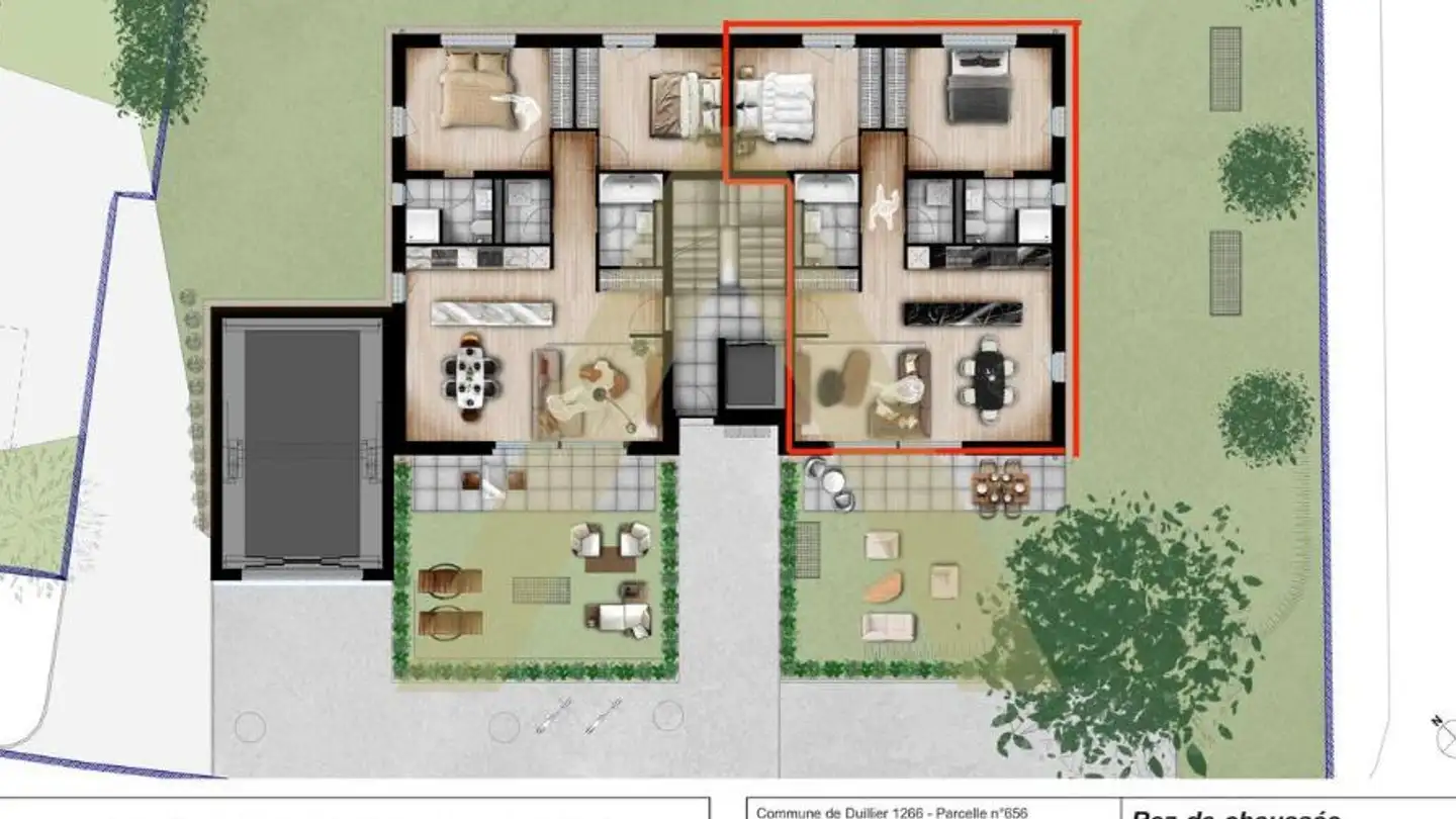 Wohnung kaufen - Rue de l'Essert 5, 1266 Duillier - Foto 3