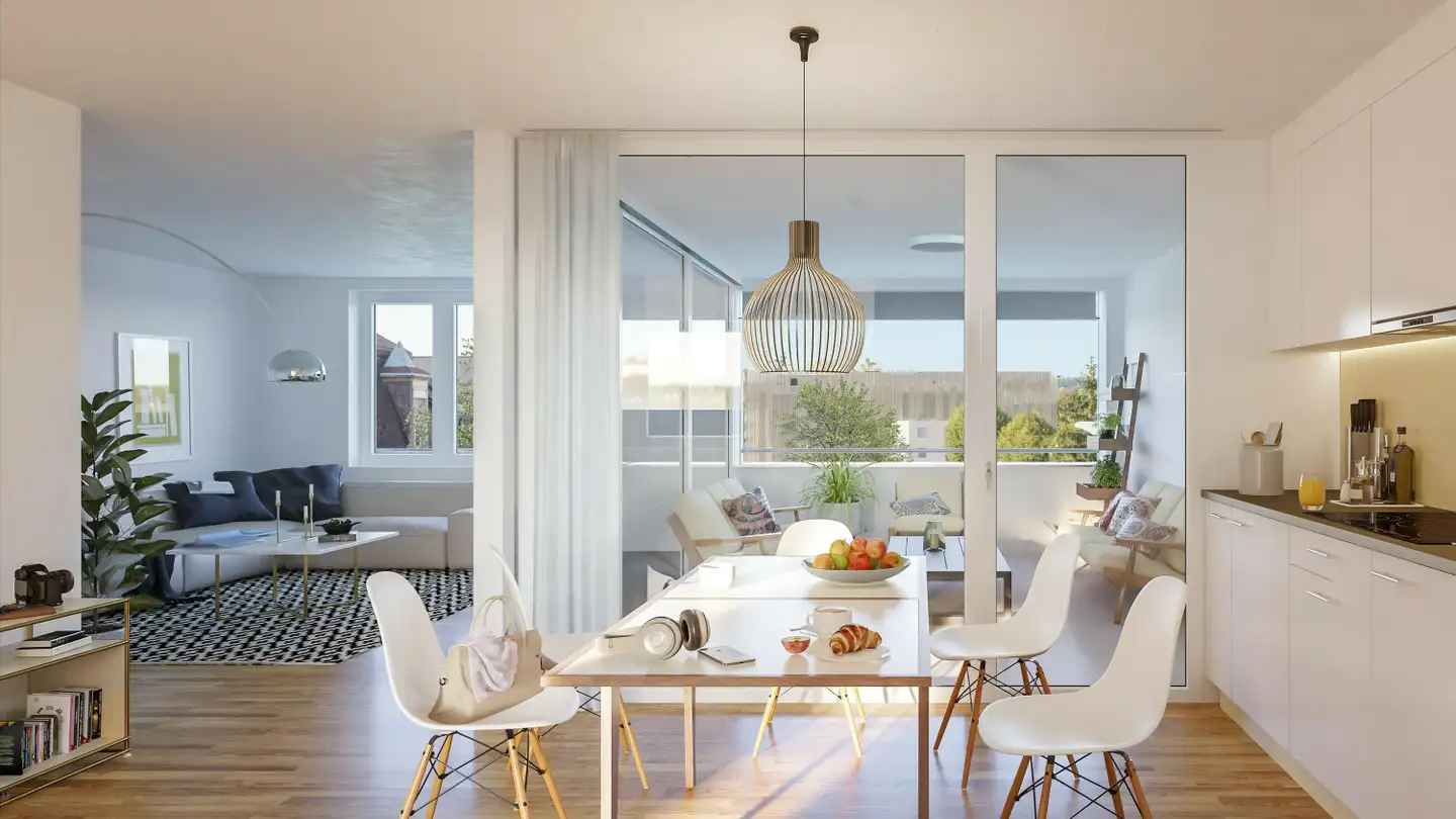 Apartment for rent - Mittlere Gstadstrasse 20, 4142 Münchenstein - Photo 2