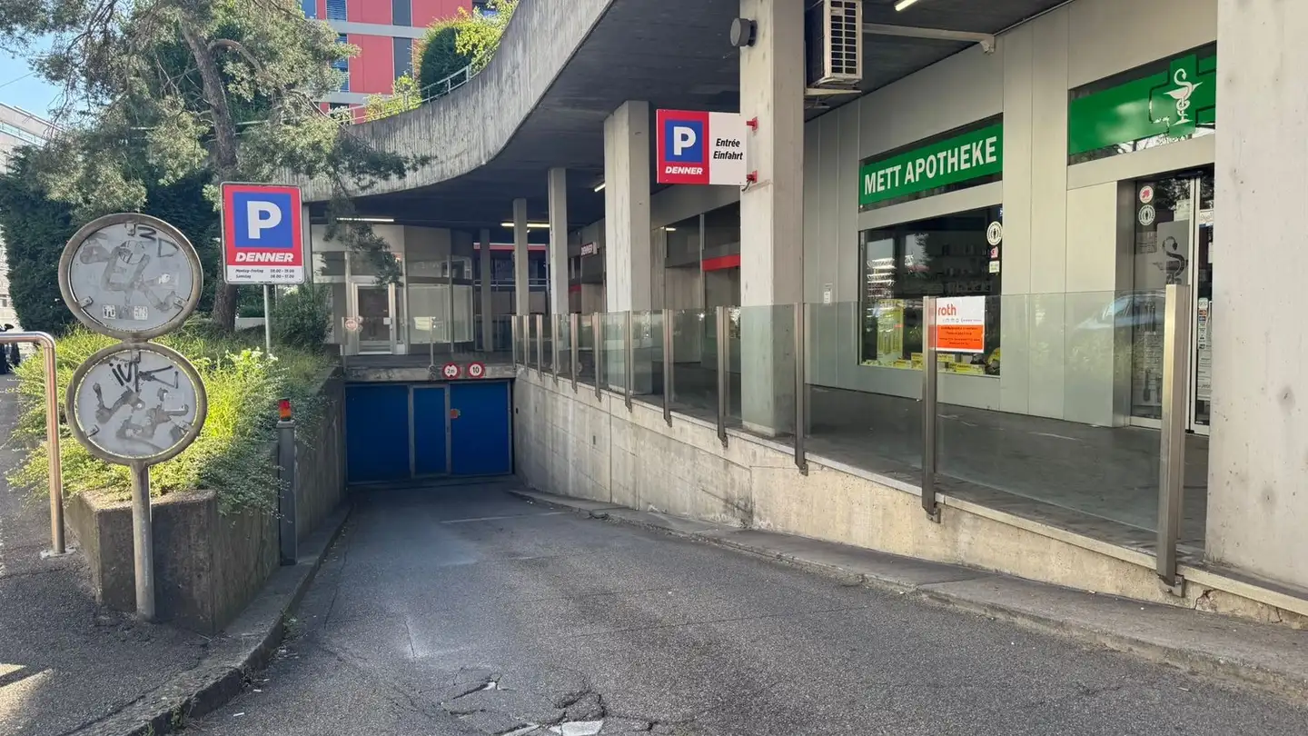 Place de parking souterraine à louer - Rue De La Poste / Poststrasse 17, 2504 Biel/Bienne