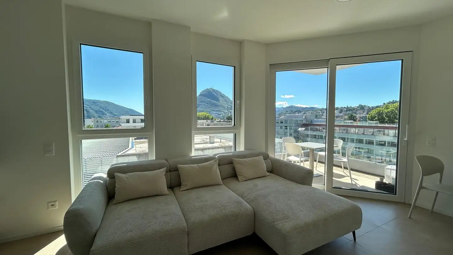 Appartement à louer - Via agli Orti 10, 6962 Viganello