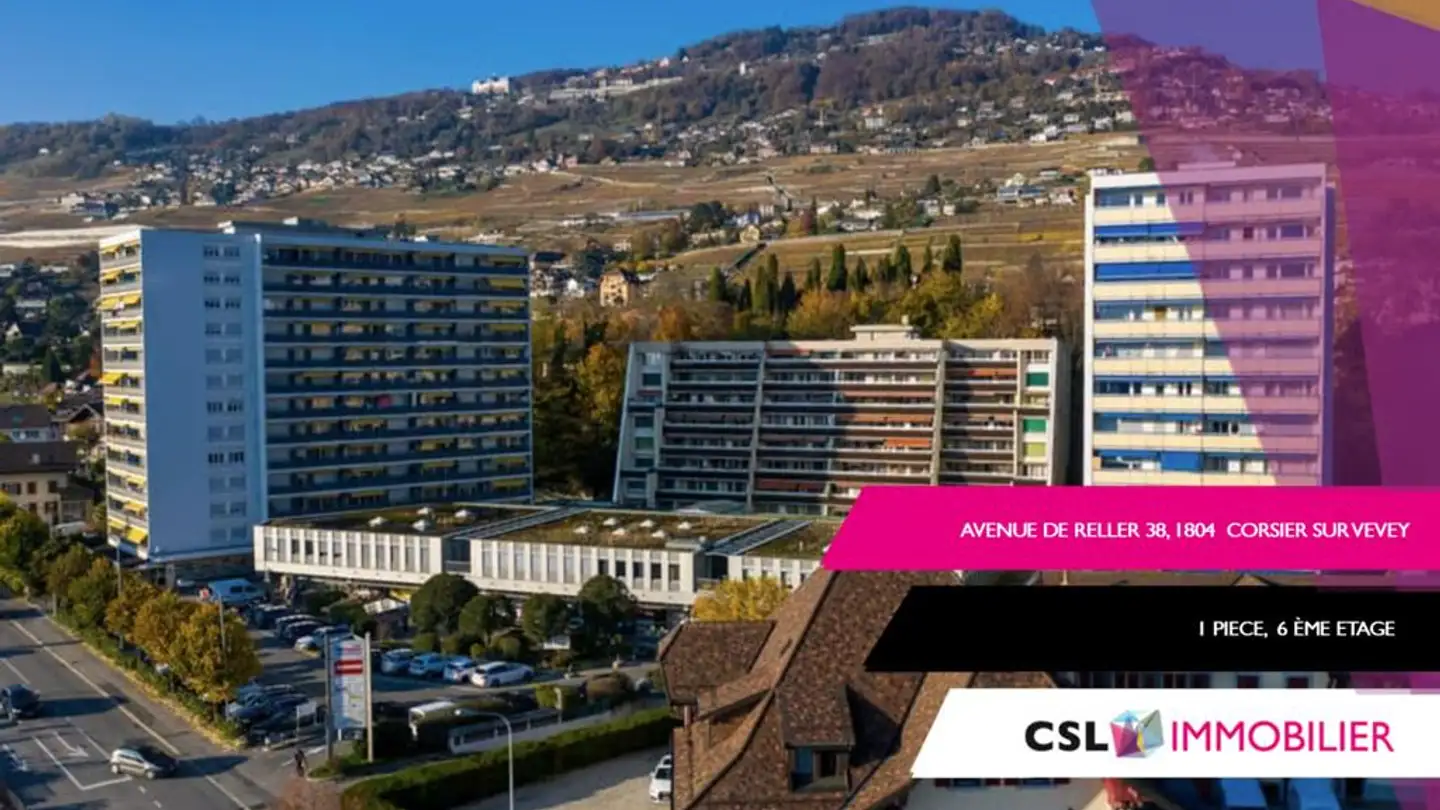 Wohnung mieten - Avenue Reller 38, 1804 Corsier-sur-Vevey