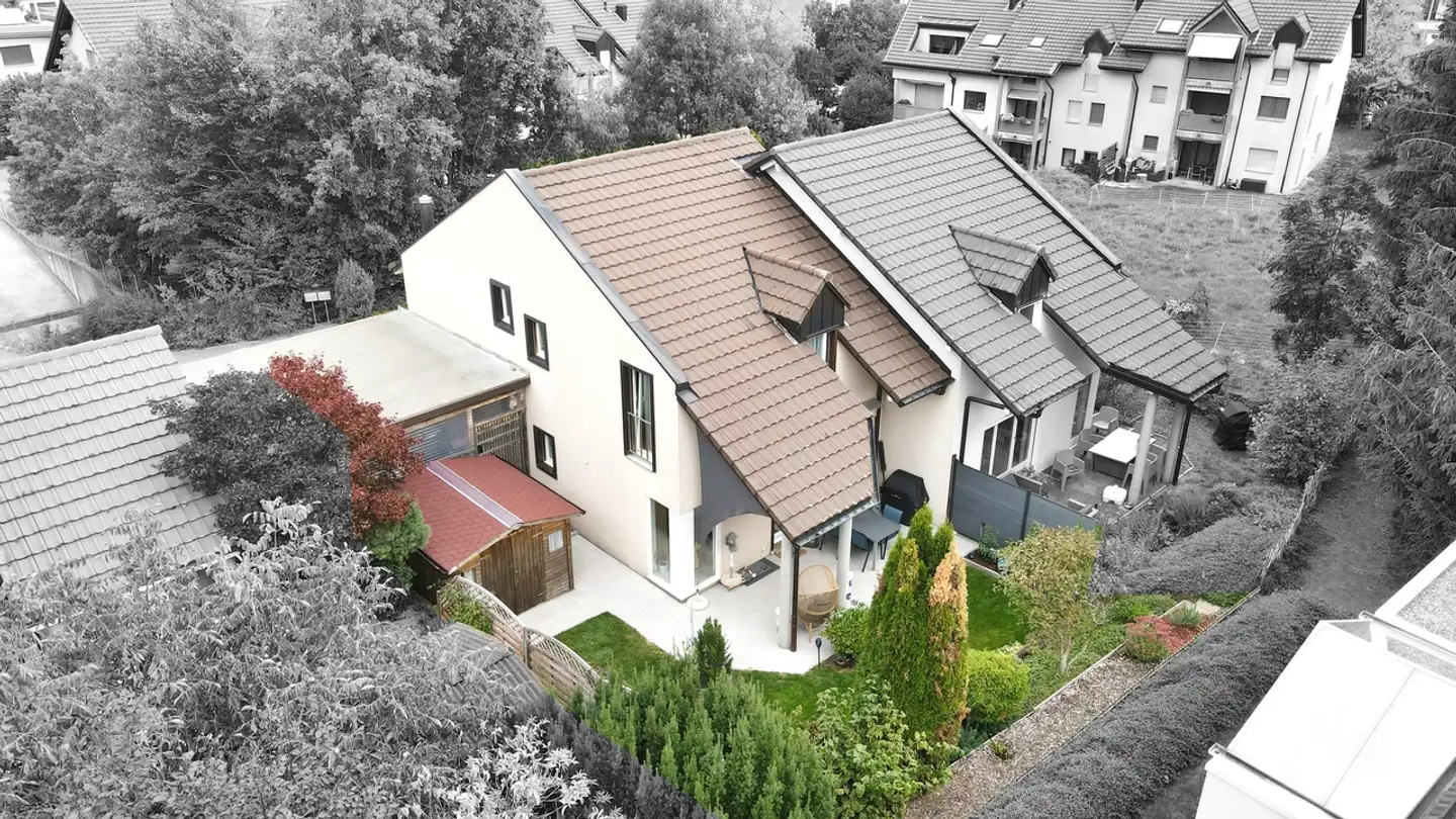 Doppelhaushälfte kaufen - Route De Romanoche 23, 1696 Vuisternens-en-Ogoz - Foto 2