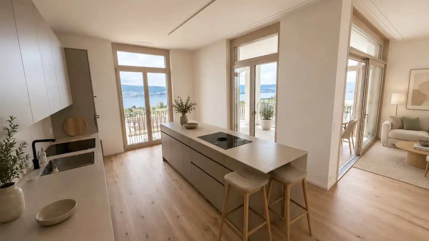 Attic flat for rent - Lohstrasse, 8708 Männedorf - Photo 4