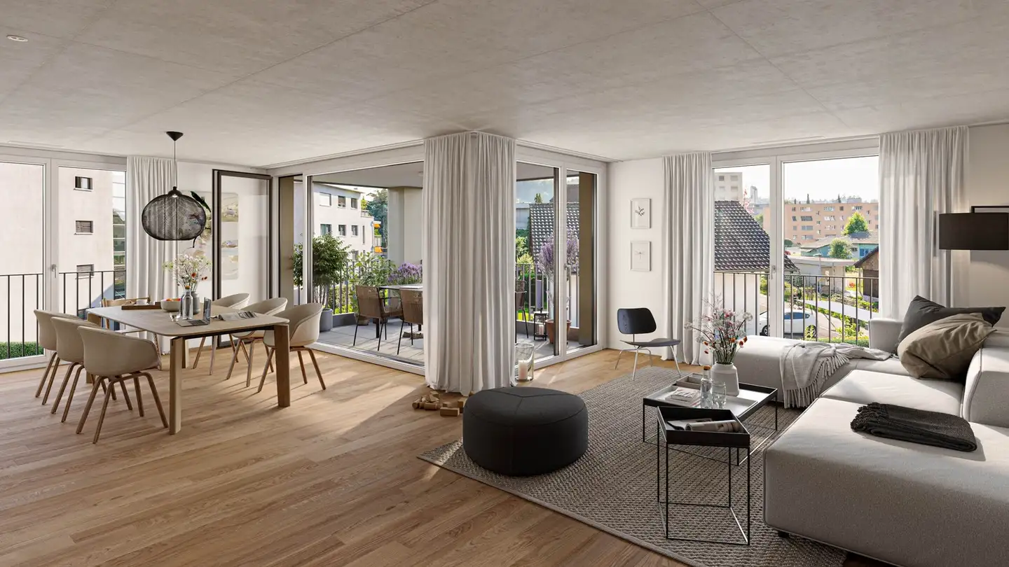 Appartement à louer - Mühleweg 20a, 5034 Suhr