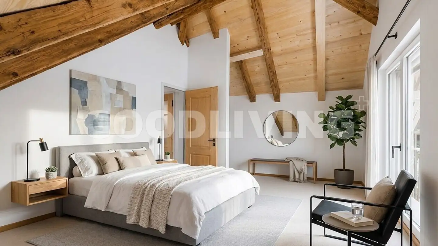 Dachgeschosswohnung mieten - 8955 Oetwil an der Limmat