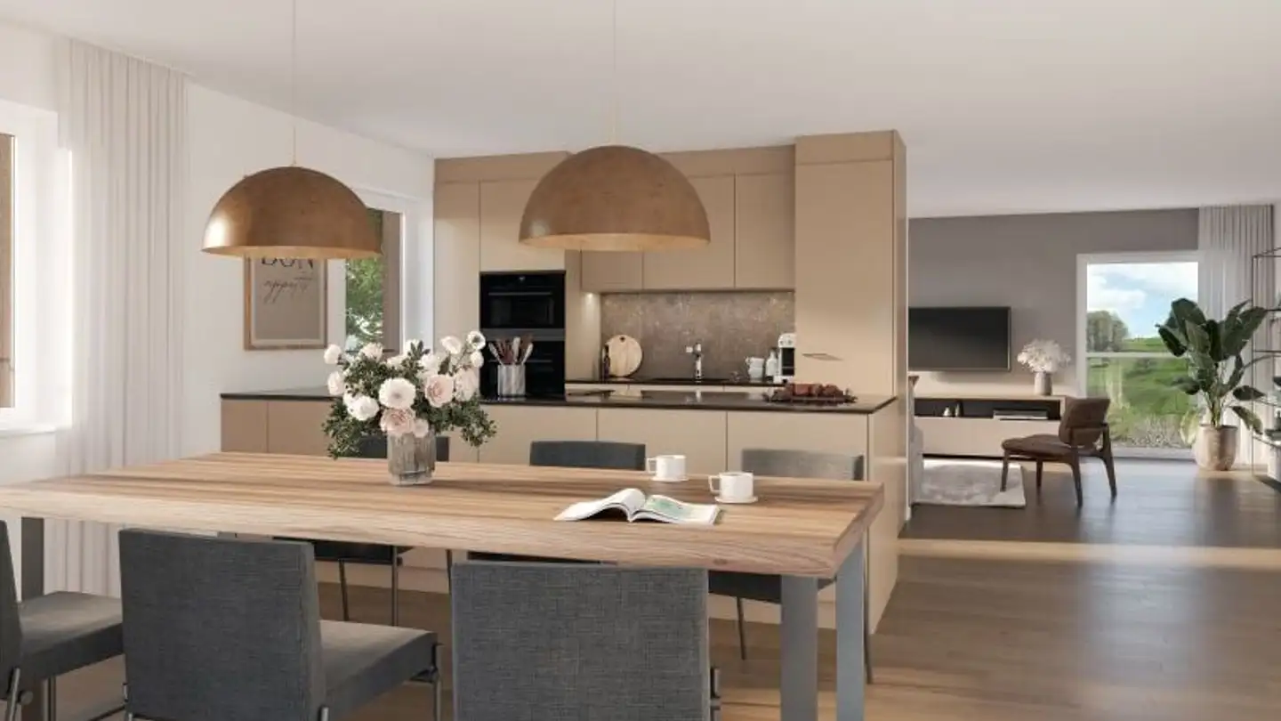 Doppelhaushälfte kaufen - Weiherweg, 5046 Walde AG - Foto 2