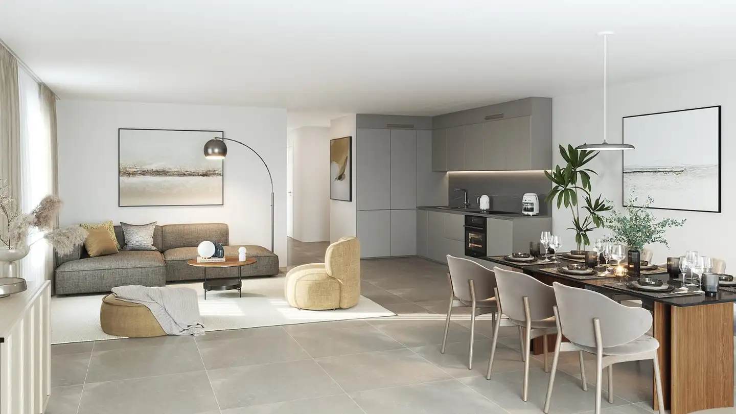 Appartement à vendre - Route De Bollion 52, 1470 Bollion - Photo 3