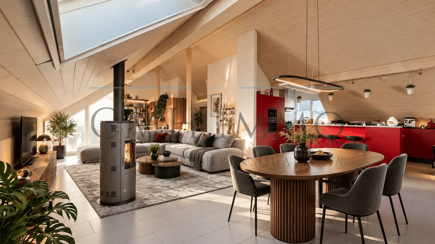 Attique à vendre - Zinggenstrasse 420, 5054 Kirchleerau
