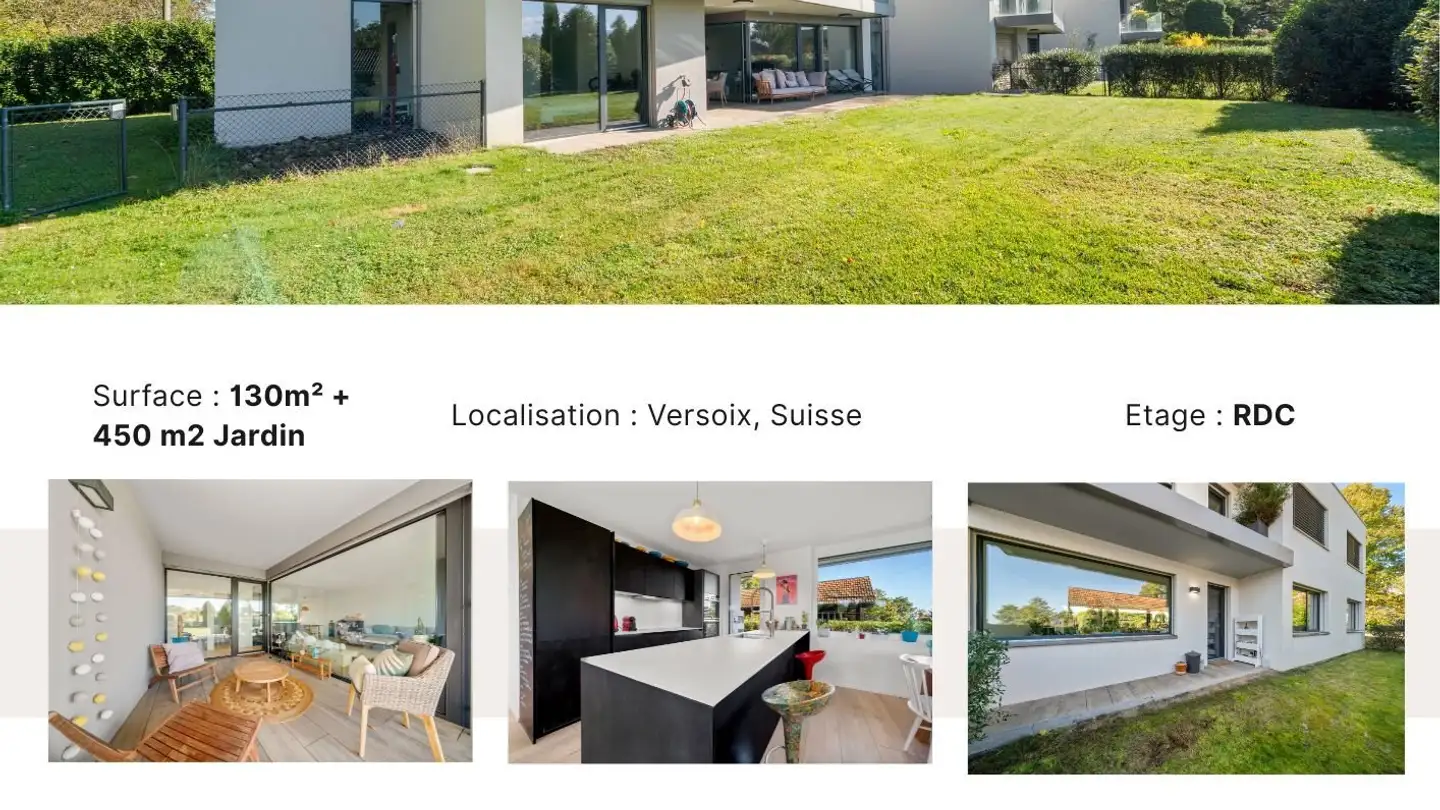 Appartement à louer - Chemin De Villars 8, 1290 Versoix
