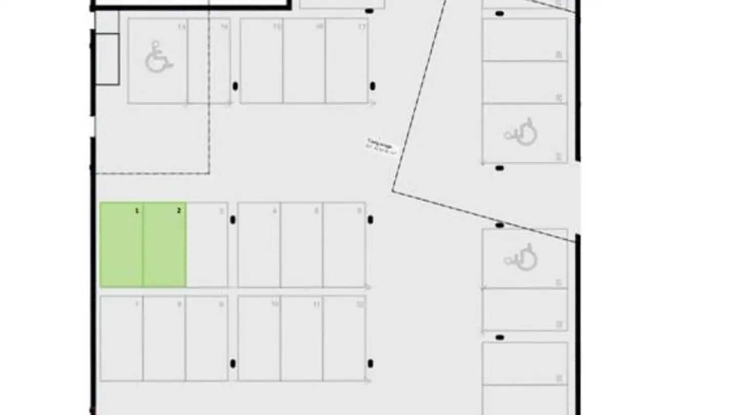 Underground parking space for rent - Im Baumgarten 662, 8262 Ramsen - Photo 4