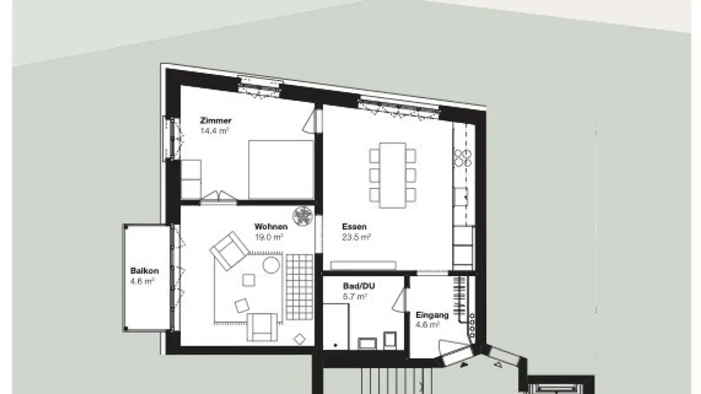 Appartement à louer - Streitholzstrasse 14, 8057 Zürich - Photo 4