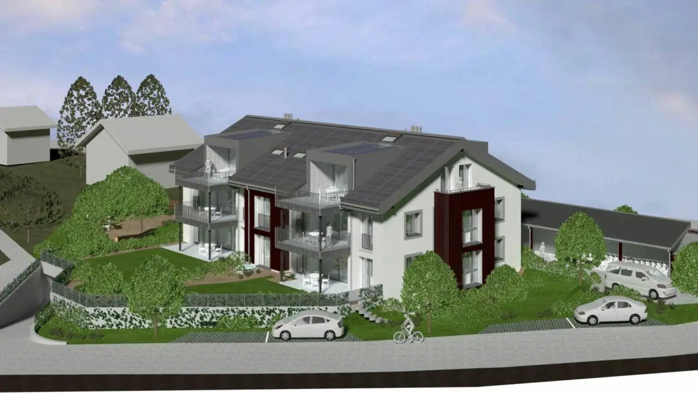 Appartement à louer - Schönrütirain 2, 6045 Meggen