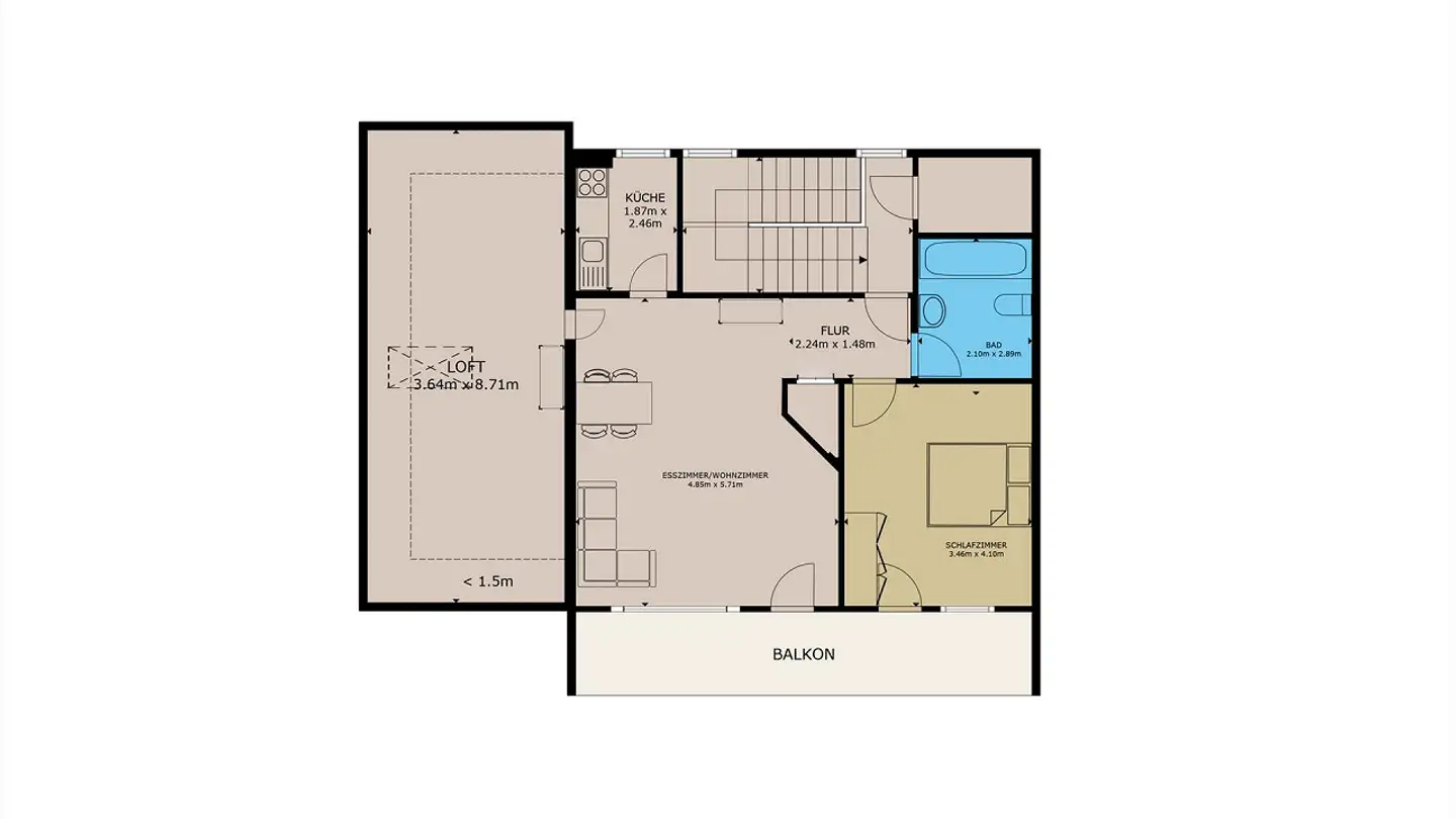 Appartement à vendre - Zer Bännu 5, 3920 Zermatt - Photo 2