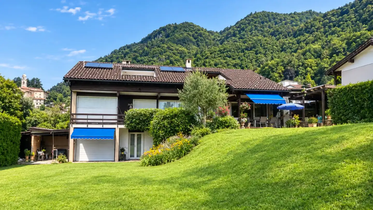 Einfamilienhaus mieten - Via Gaggio 5, 6913 Carabbia