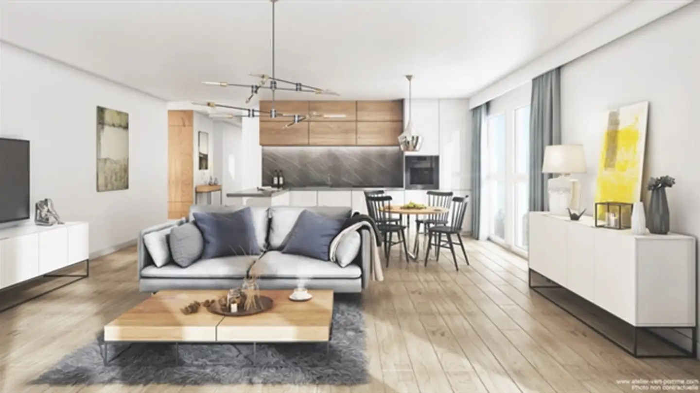 Appartement à vendre - Route De Pré-Pury, 1749 Middes