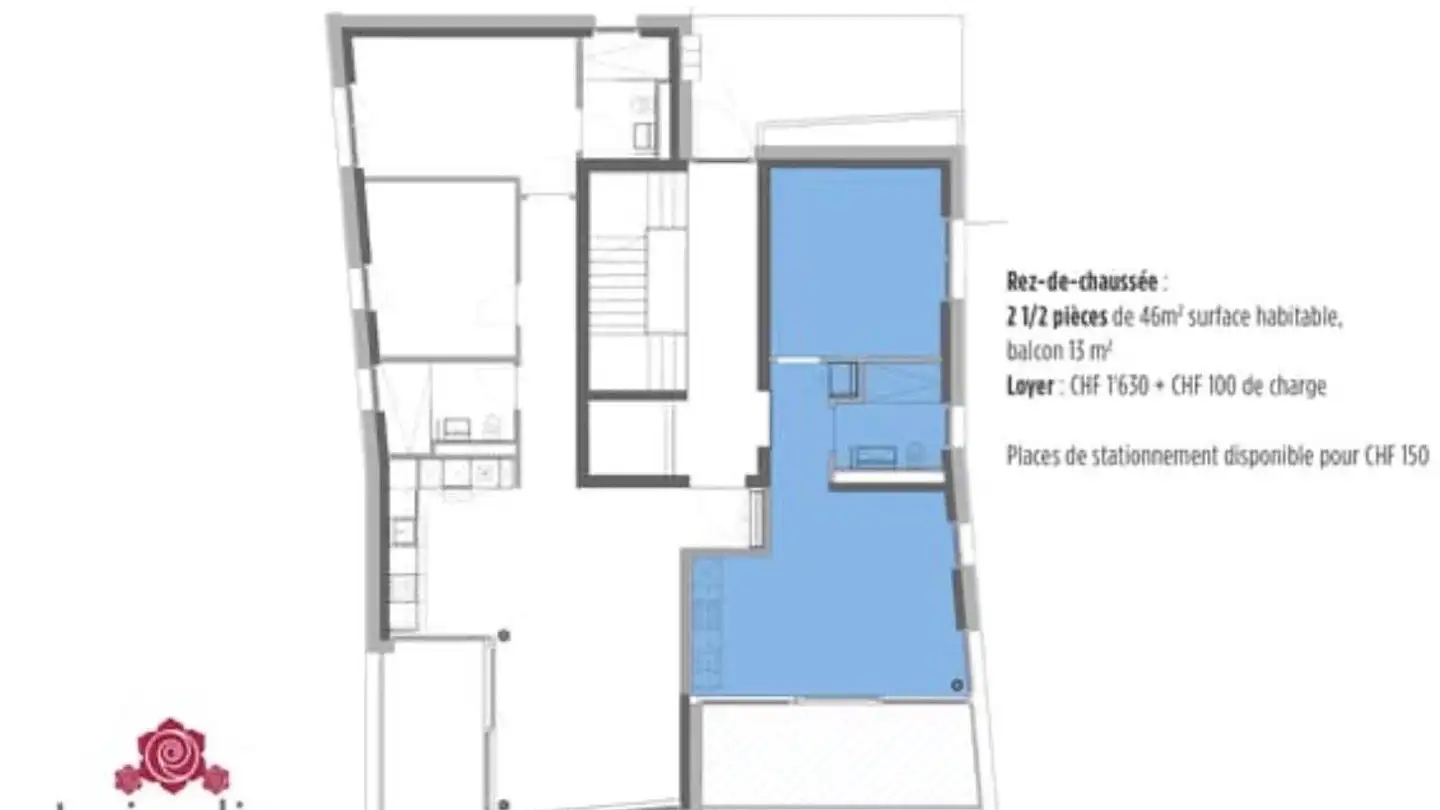 Appartement à louer - 1009 Pully - Photo 3