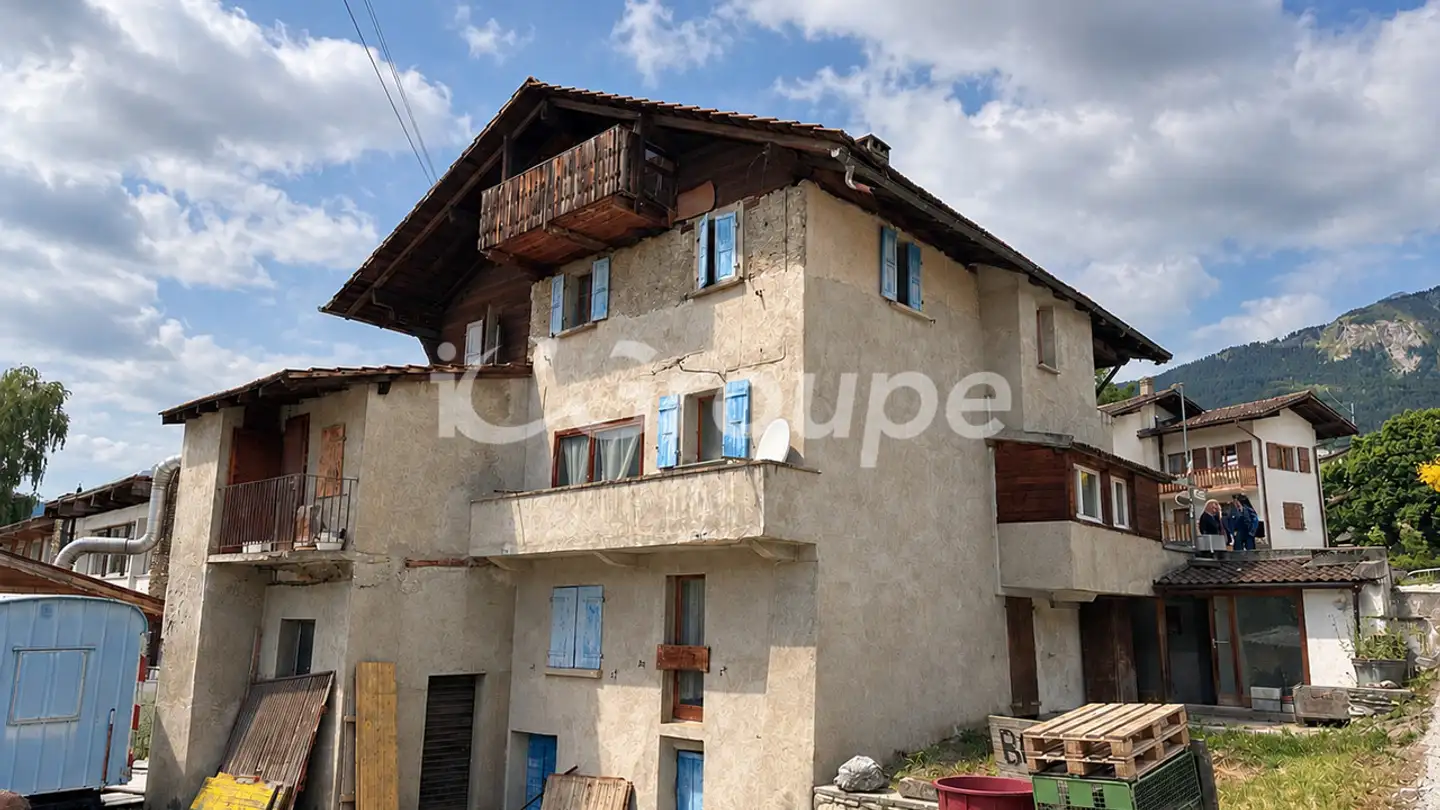 Maison individuelle à vendre - Rue de l'Ecole 4, 1971 Champlan (Grimisuat)