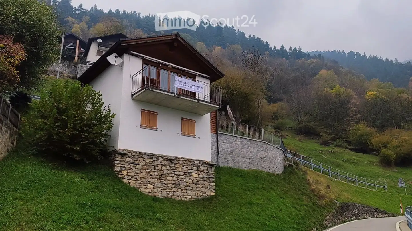 Maison individuelle à louer - Strèda Di Scamoi 1, 6763 Osco