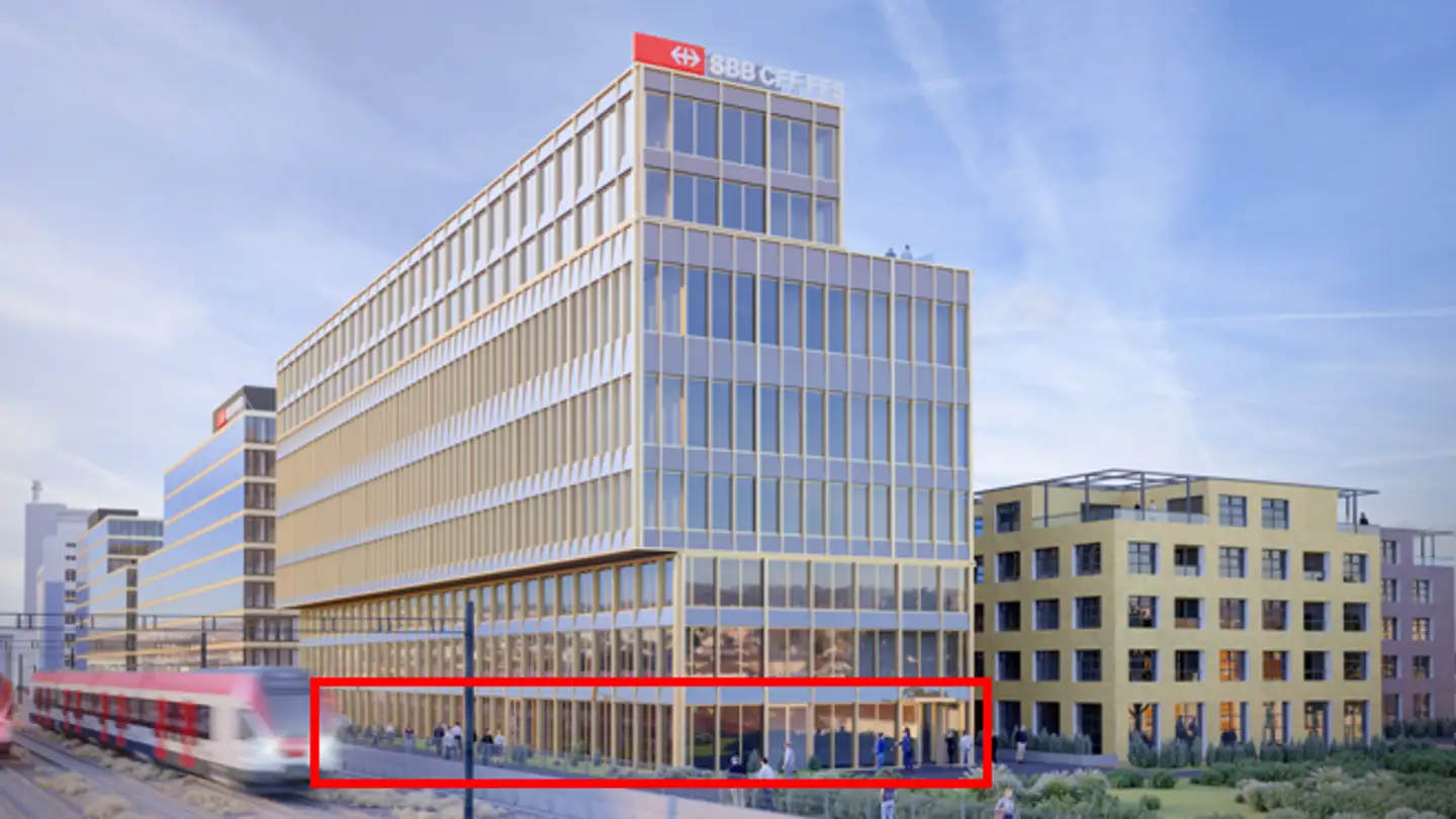 Spazio ufficio in affitto - Rue De La Gare De Triage 3, 1020 Renens VD