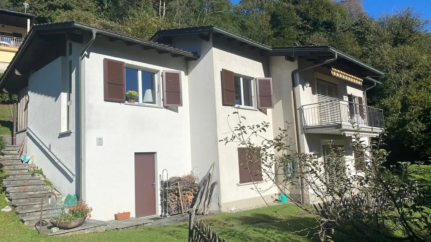 Semi-detached house for sale - Madonnone 11, 6989 Purasca