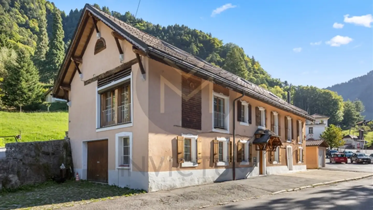 Casa singola in vendita - Chemin De La Rampe 2, 1833 Les Avants