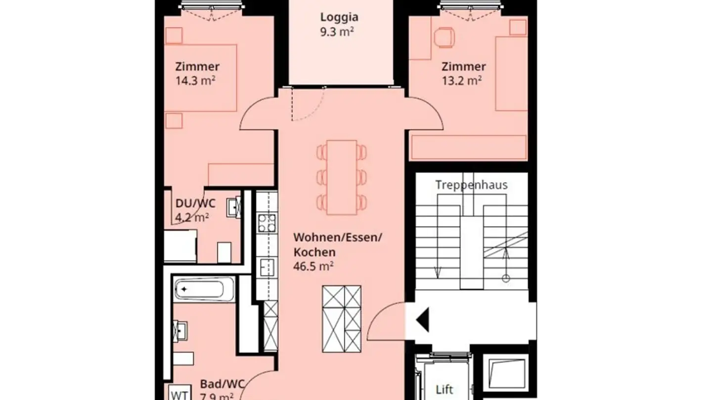 Apartment for rent - Nidfeldstrasse 2i, 6010 Kriens - Photo 2