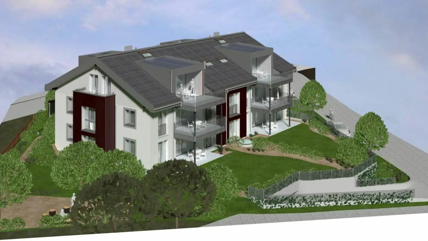 Appartement à louer - Schönrütirain 2, 6045 Meggen