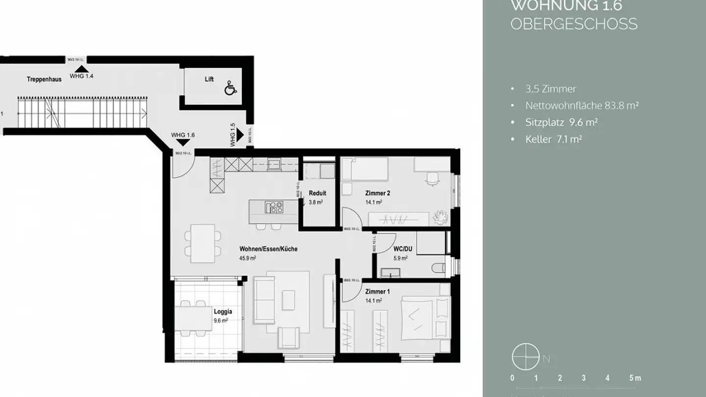 Appartamento in affitto - Untere Eienstrasse, 4417 Ziefen - Foto 3