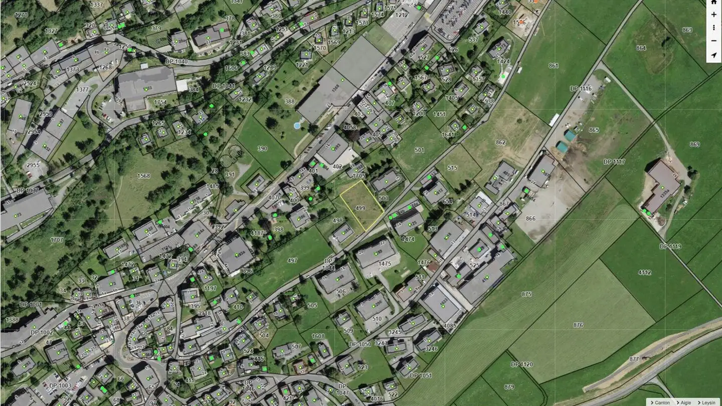 Constructible plot for sale - Route De Clos-Soleil 11, 1854 Leysin