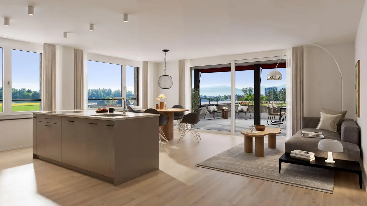 Wohnung mieten - Lorzenparkstrasse 1, 6330 Cham