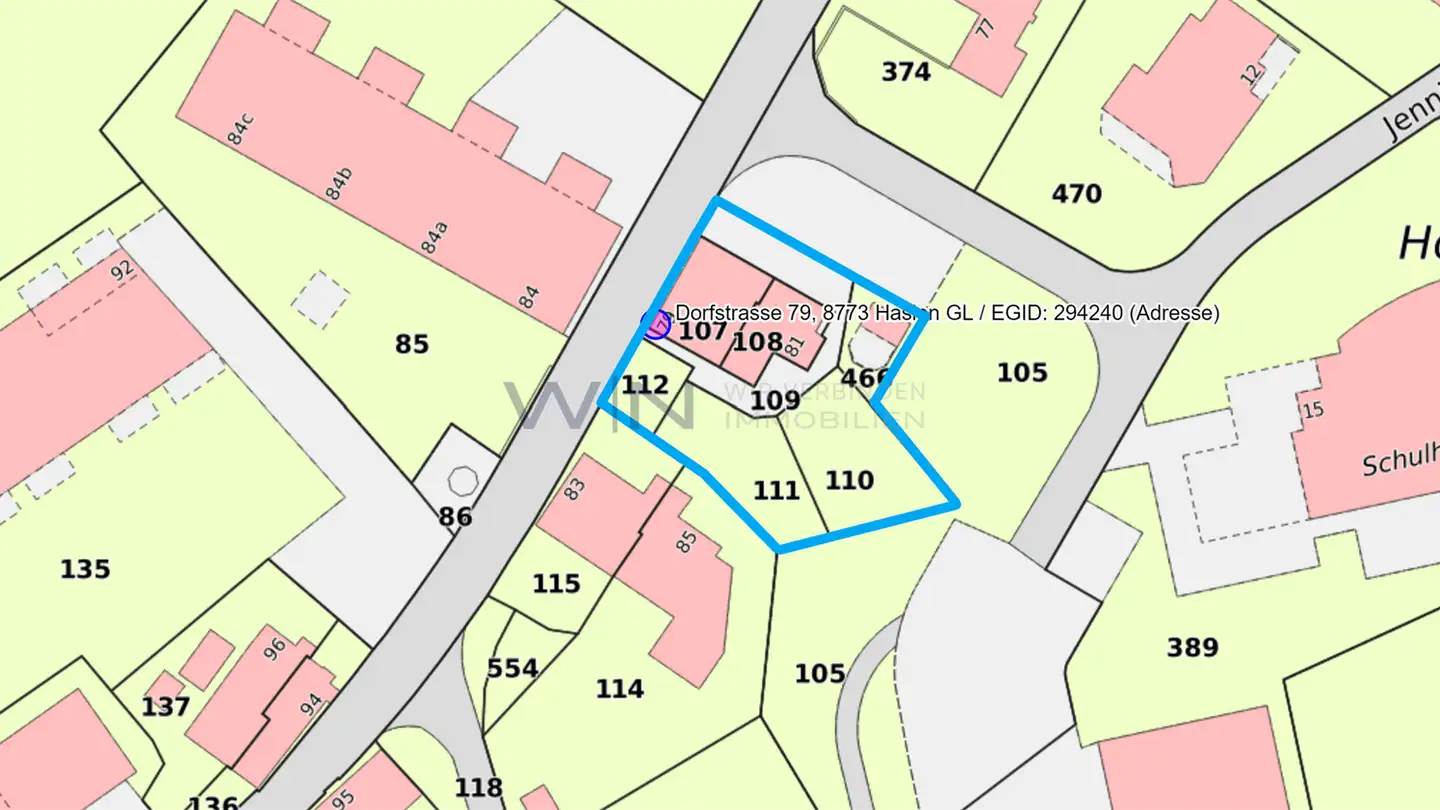 Constructible plot for sale - 8773 Haslen GL