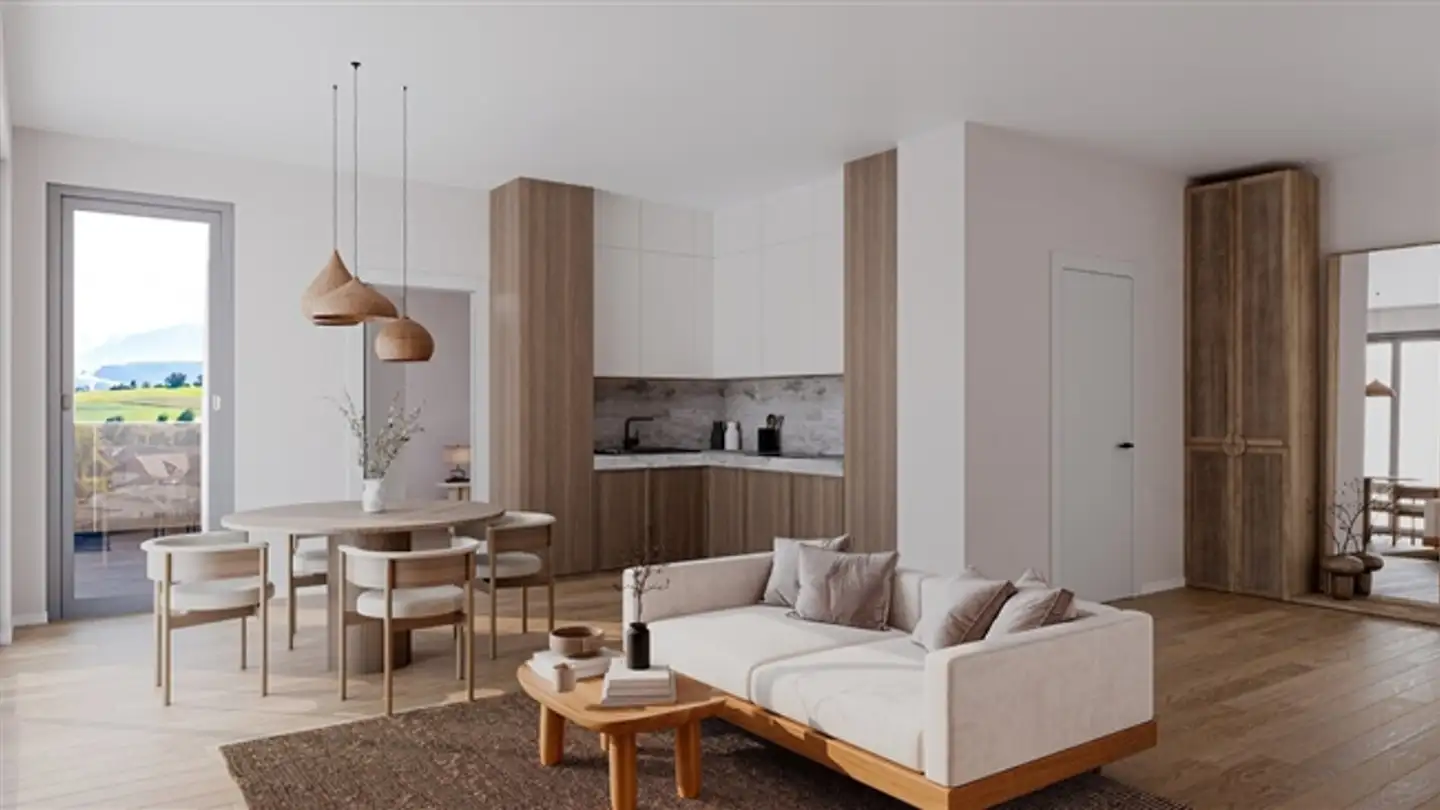 Wohnung kaufen - 1741 Cottens FR - Foto 2