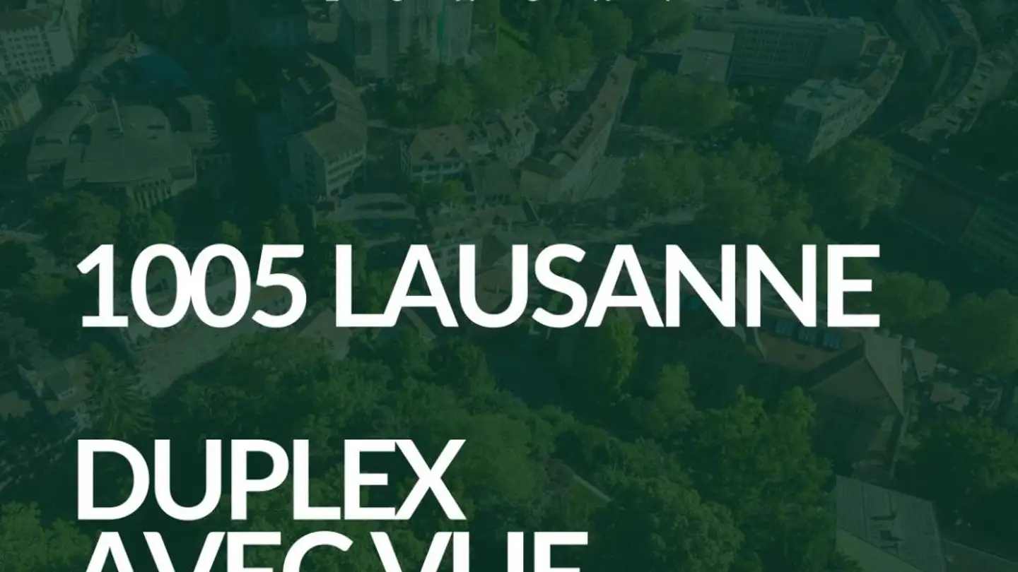 Appartamento in vendita - 1005 Lausanne