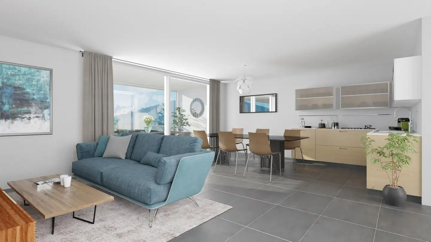 Apartment for rent - Route D'antzère 28, 1964 Conthey - Photo 4