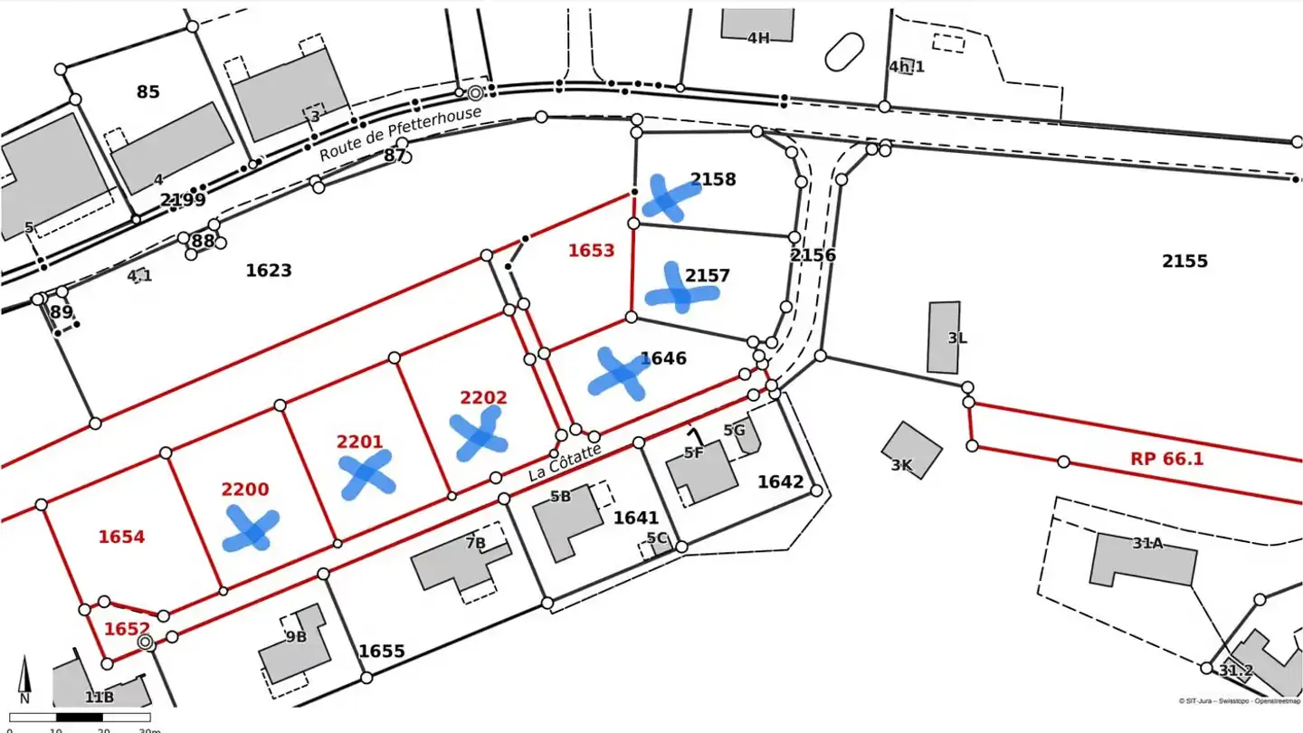 Terreno edificabile in vendita - La Côtatte, 2935 Beurnevésin - Foto 3