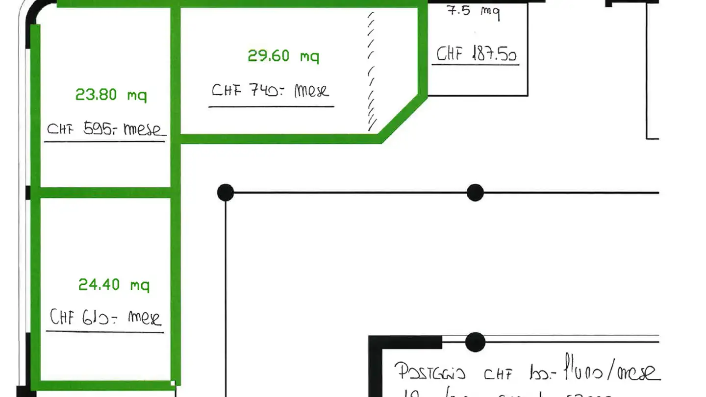 Spazio ufficio in affitto - Via Dr. Giovanni Varesi 18, 6600 Locarno - Foto 4