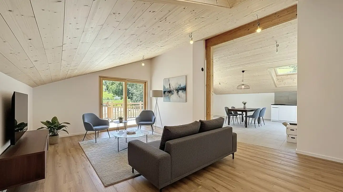 Attique à vendre - Route De Clouchèvre 48, 1934 Le Châble VS