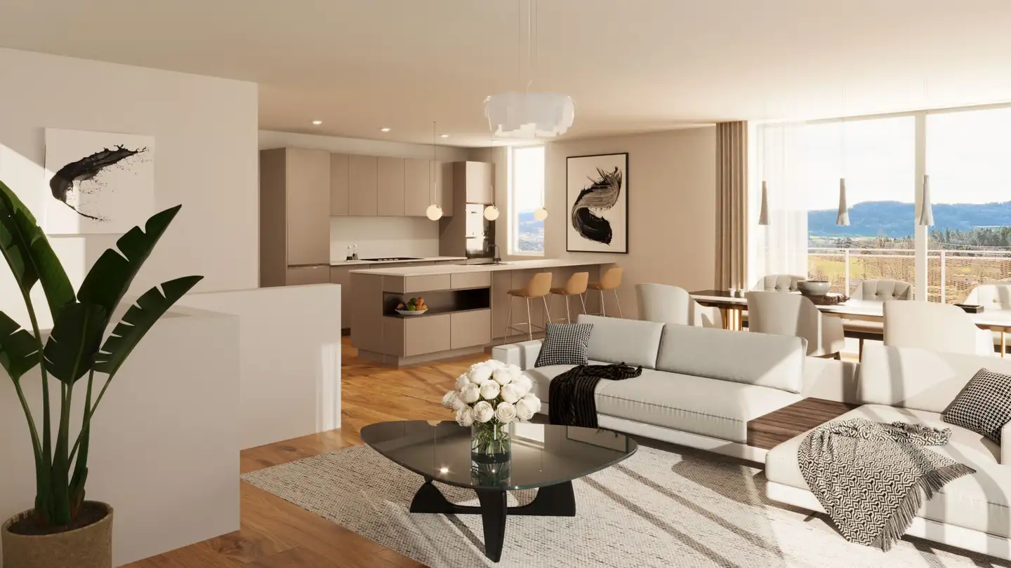 Stepped apartment for sale - Steihaui 2, 5453 Remetschwil - Photo 4