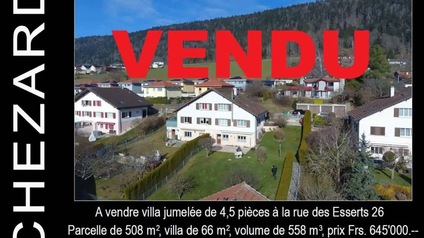 Casa singola in vendita - 2054 Chézard-St-Martin