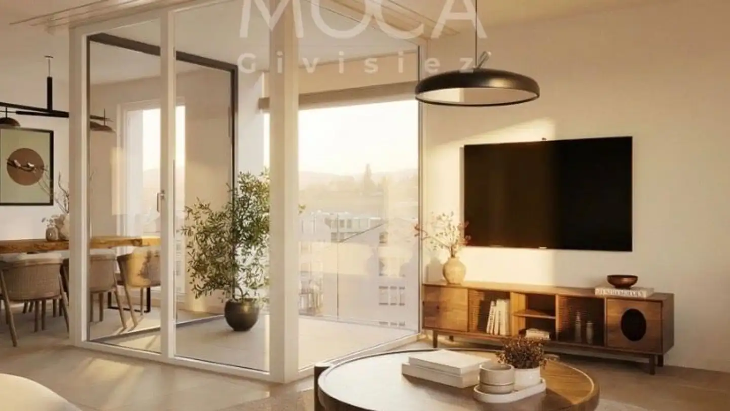 Apartment for rent - Route Du Mont-Carmel 19, 1762 Givisiez - Photo 2