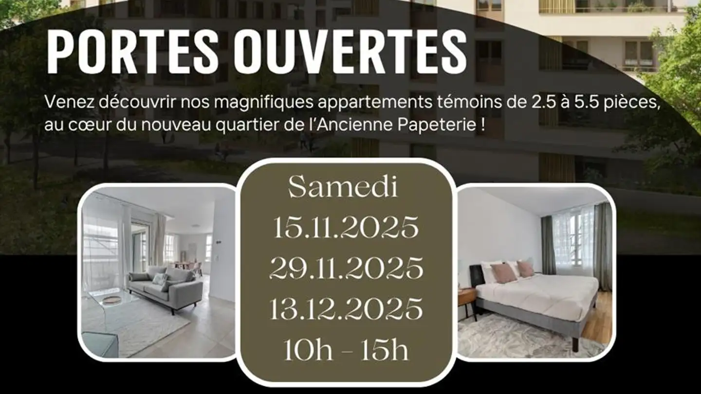 Appartement à louer - Allée Charles-Edouard-Guillaume 11, 1723 Marly