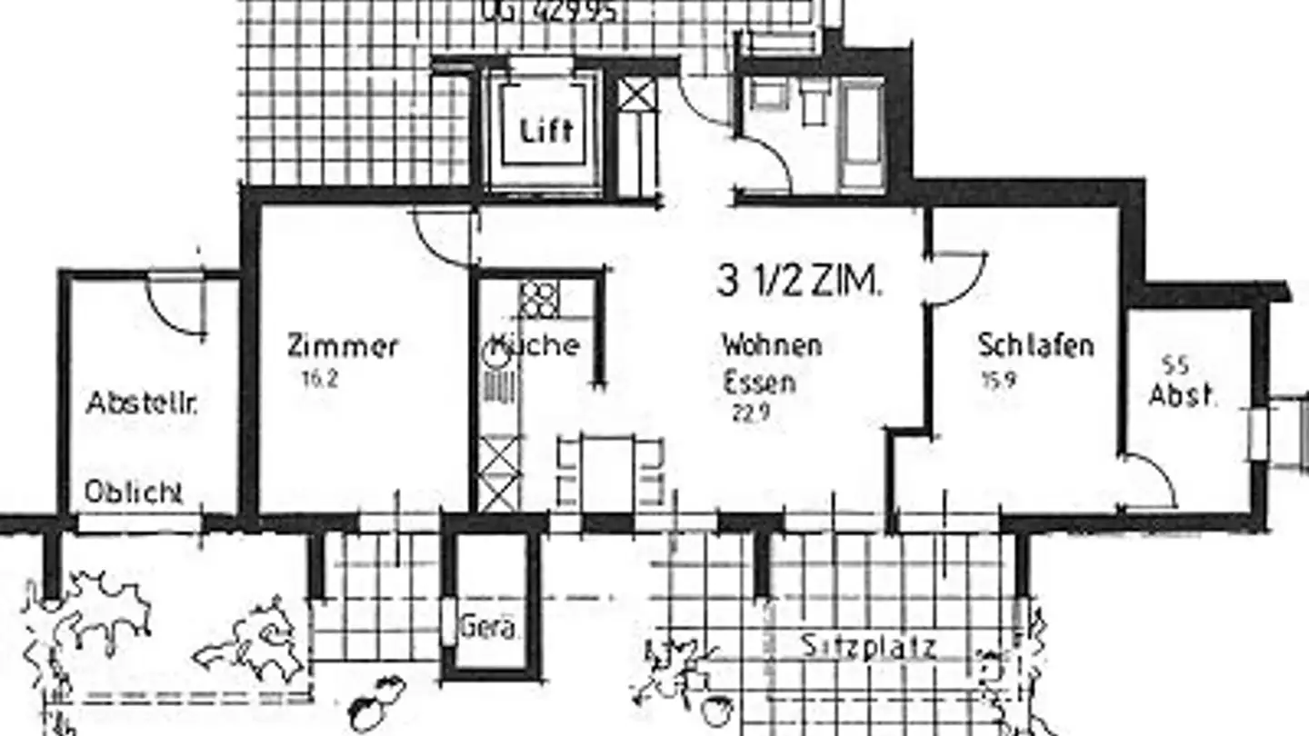 Wohnung mieten - Rainstrasse 15, 8645 Jona - Foto 2