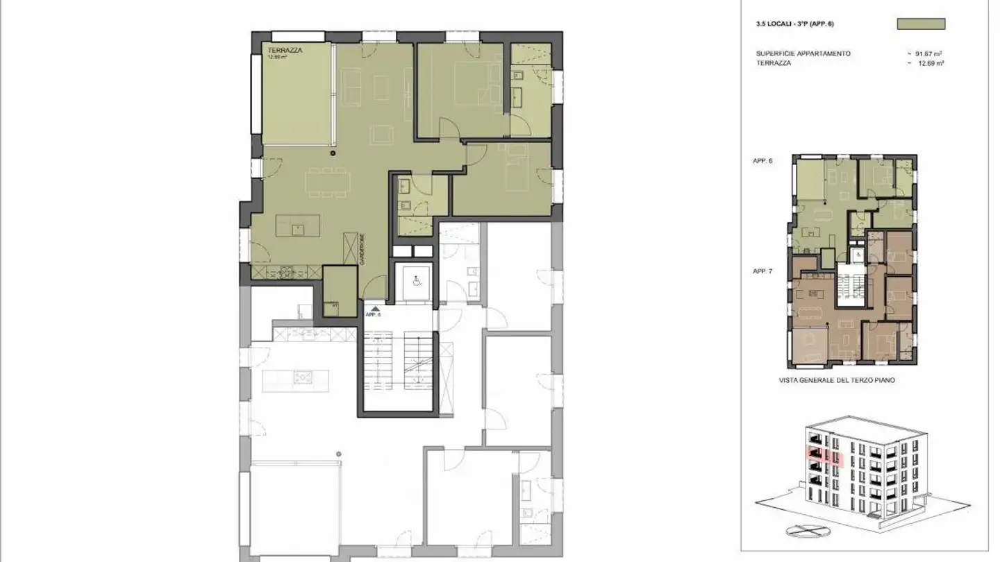 Appartamento in vendita - Via Gerbione, 6598 Tenero - Photo 2